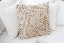 Load image into Gallery viewer, Boho Throw Pillow Crochet Pattern