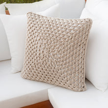Load image into Gallery viewer, Boho Throw Pillow Crochet Pattern