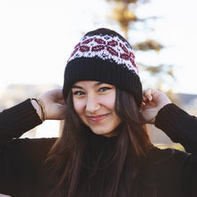 Load image into Gallery viewer, Crosspoint Beanie Fair Isle Hat Knitting Pattern