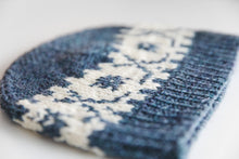 Load image into Gallery viewer, Fair Isle Hockey Beanie Knitting Pattern
