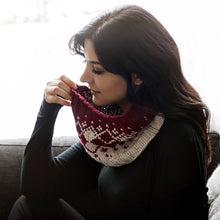 Load image into Gallery viewer, Argyle Cowl Knitting Pattern