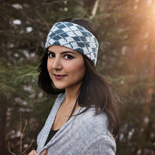 Load image into Gallery viewer, Argyle Headband / Ear Warmer Knitting Pattern