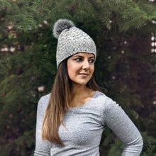 Load image into Gallery viewer, Safiya Cabled Hat Knitting Pattern