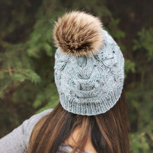 Load image into Gallery viewer, Shai Cabled Hat Knitting Pattern