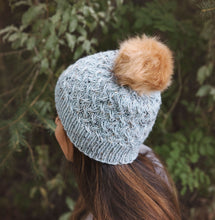 Load image into Gallery viewer, Fahreen Cabled Hat Knitting Pattern