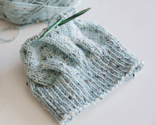 Load image into Gallery viewer, Crossed Paths Cabled Hat Knitting Pattern