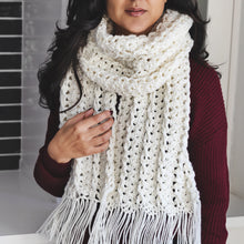Load image into Gallery viewer, Hibernate Winter Scarf Crochet Pattern