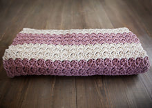 Load image into Gallery viewer, Chunky Throw Crochet Pattern