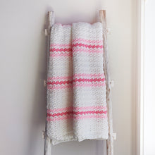 Load image into Gallery viewer, Candy Stripes Crochet Baby Blanket Success