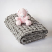 Load image into Gallery viewer, Bumpy Rows Baby Blanket
