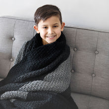 Load image into Gallery viewer, The Faded Throw Knitting Pattern