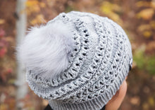 Load image into Gallery viewer, Slouchy Beanie Knit Hat Pattern