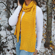 Load image into Gallery viewer, October Scarf Knitting Pattern