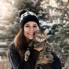 Load image into Gallery viewer, Houndstooth Beanie Knitting Pattern