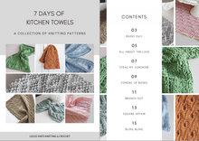 Load image into Gallery viewer, 7 Days of Kitchen Towels Collection