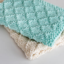 Load image into Gallery viewer, Modern Kitchen Dish Towel Knitting Pattern