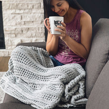 Load image into Gallery viewer, Zen Blanket Knitting Pattern