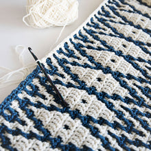 Load image into Gallery viewer, Aztec Mosaic Crochet Blanket Wrap Pattern