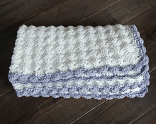 Load image into Gallery viewer, Vintage Chic Baby Blanket Crochet Pattern
