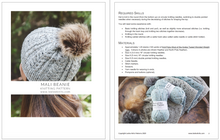 Load image into Gallery viewer, Mali Cabled Hat Knitting Pattern