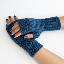 Load image into Gallery viewer, Stretchy Fingerless Gloves - Knitting Pattern
