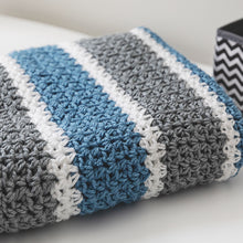 Load image into Gallery viewer, Cloudburst Baby Blanket Crochet Pattern