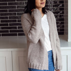 Basic Raglan Cardigan Knitting Pattern