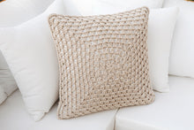 Load image into Gallery viewer, Boho Throw Pillow Crochet Pattern
