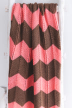 Chevron Revival Throw Blanket Knitting Pattern