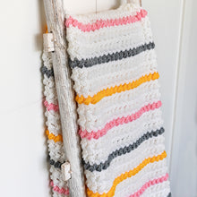 Load image into Gallery viewer, Bobblelicious Throw Blanket Pattern Crochet Pattern
