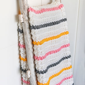 Bobblelicious Throw Blanket Pattern Crochet Pattern