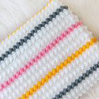 Bobblelicious Throw Blanket Pattern Crochet Pattern