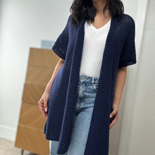 Load image into Gallery viewer, Summer Short Sleeve Cardigan Pattern
