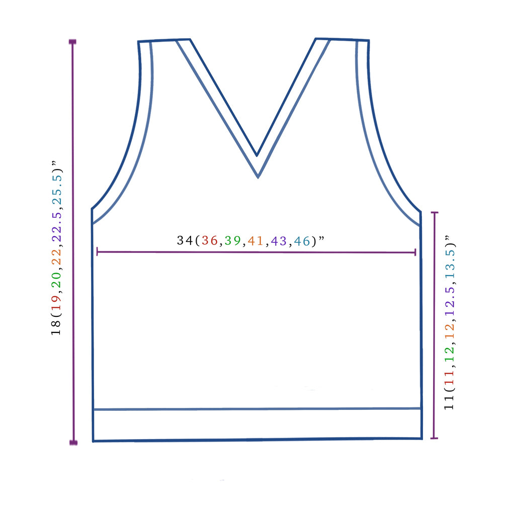Sweater Vest Crochet Pattern