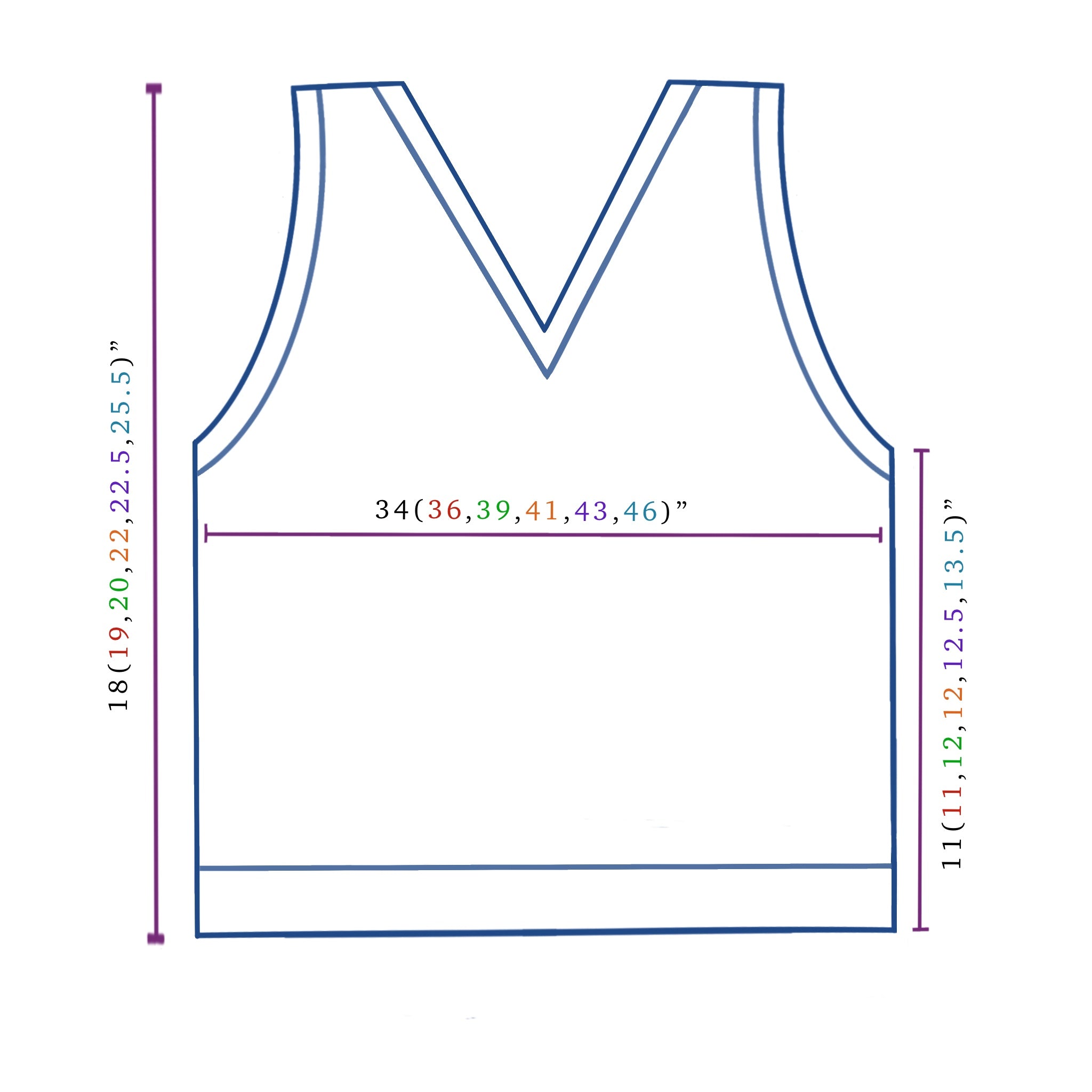 Sweater Vest Crochet Pattern