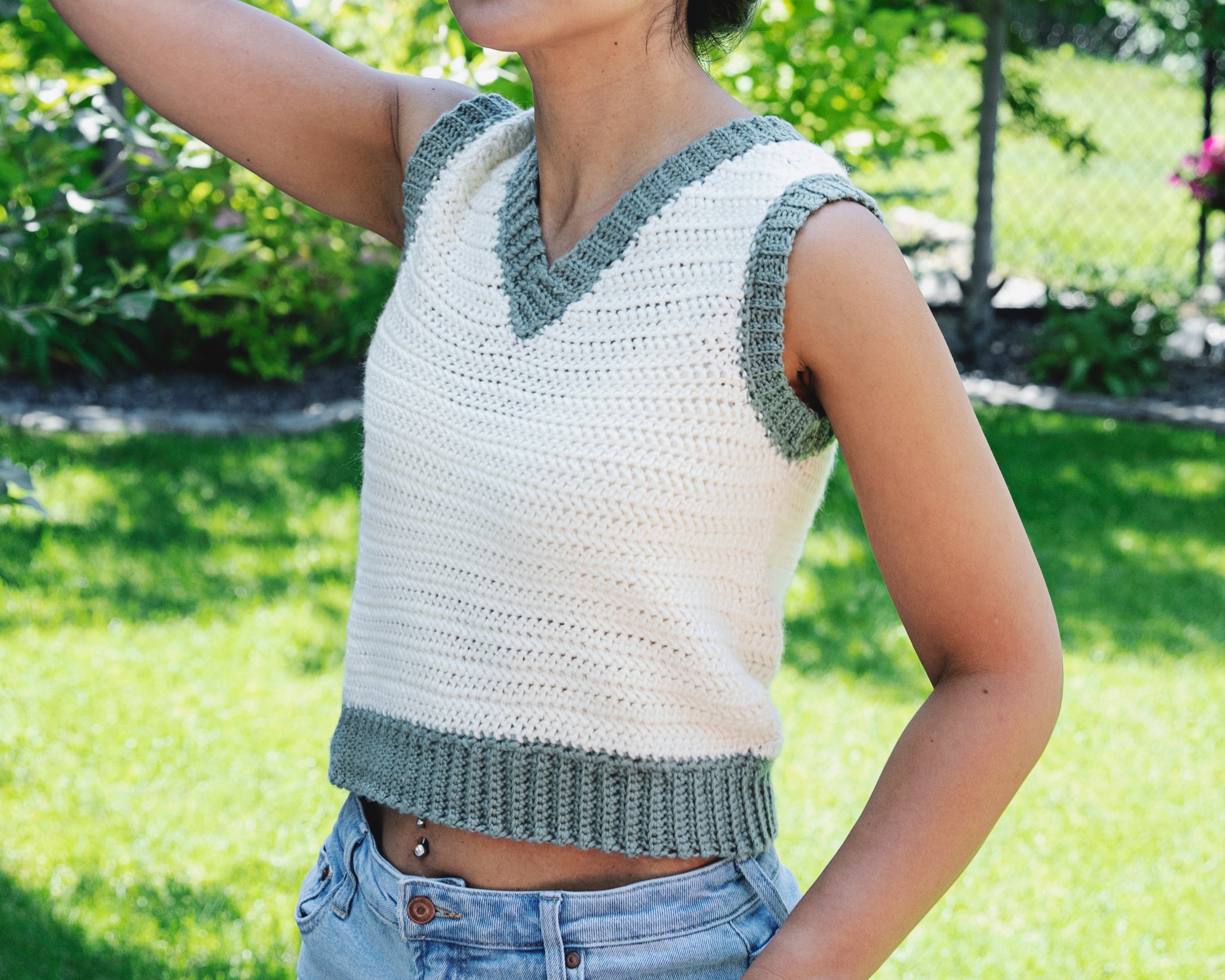 Sweater Vest Crochet Pattern