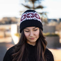 Crosspoint Beanie Fair Isle Hat Knitting Pattern