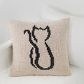 Purrfect Pillow Covers Knitting Pattern