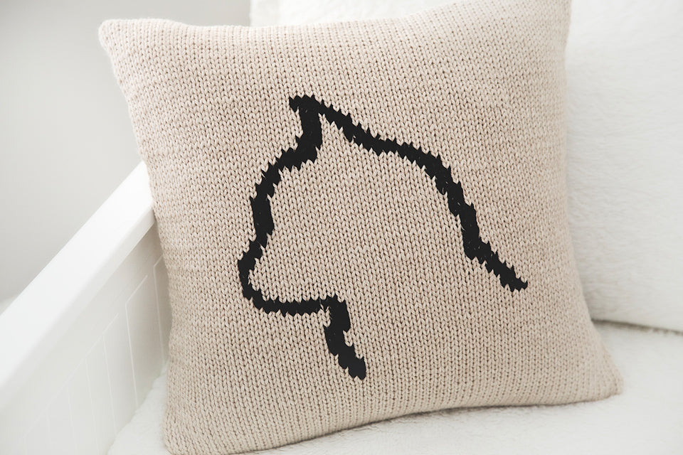 Purrfect Pillow Covers Knitting Pattern