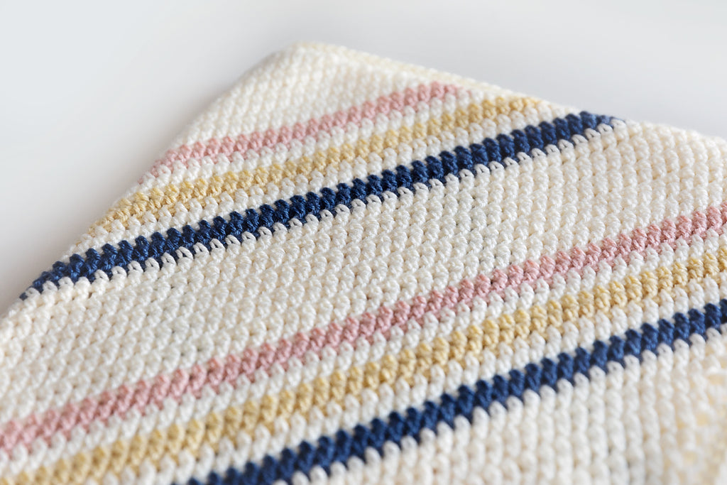 Aura C2C Baby Blanket Crochet Pattern