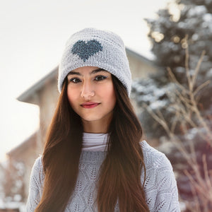 Beyond Cozy Double Brimmed Beanie Knitting Pattern