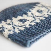 Load image into Gallery viewer, Fair Isle Hockey Beanie Knitting Pattern
