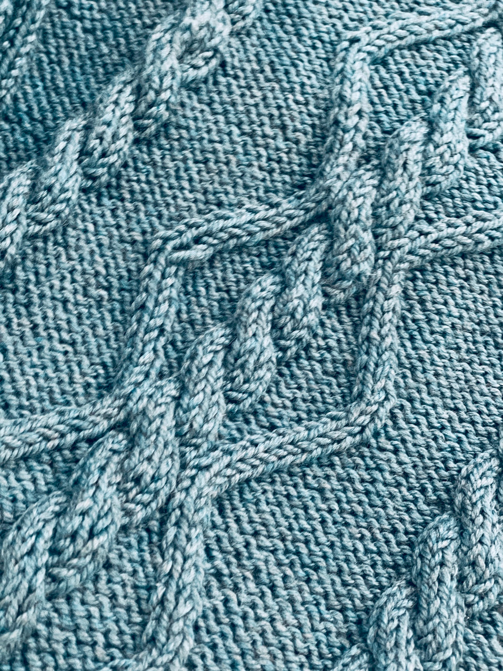 Cool Cables Blanket Pattern