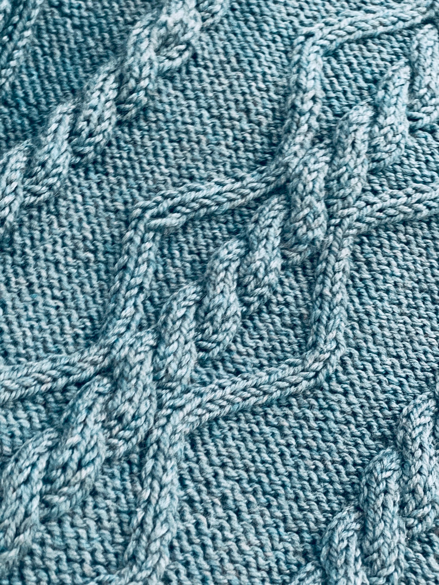 Cool Cables Blanket Pattern