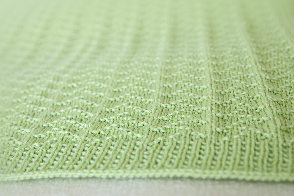 Ivy Baby Blanket Knitting Pattern