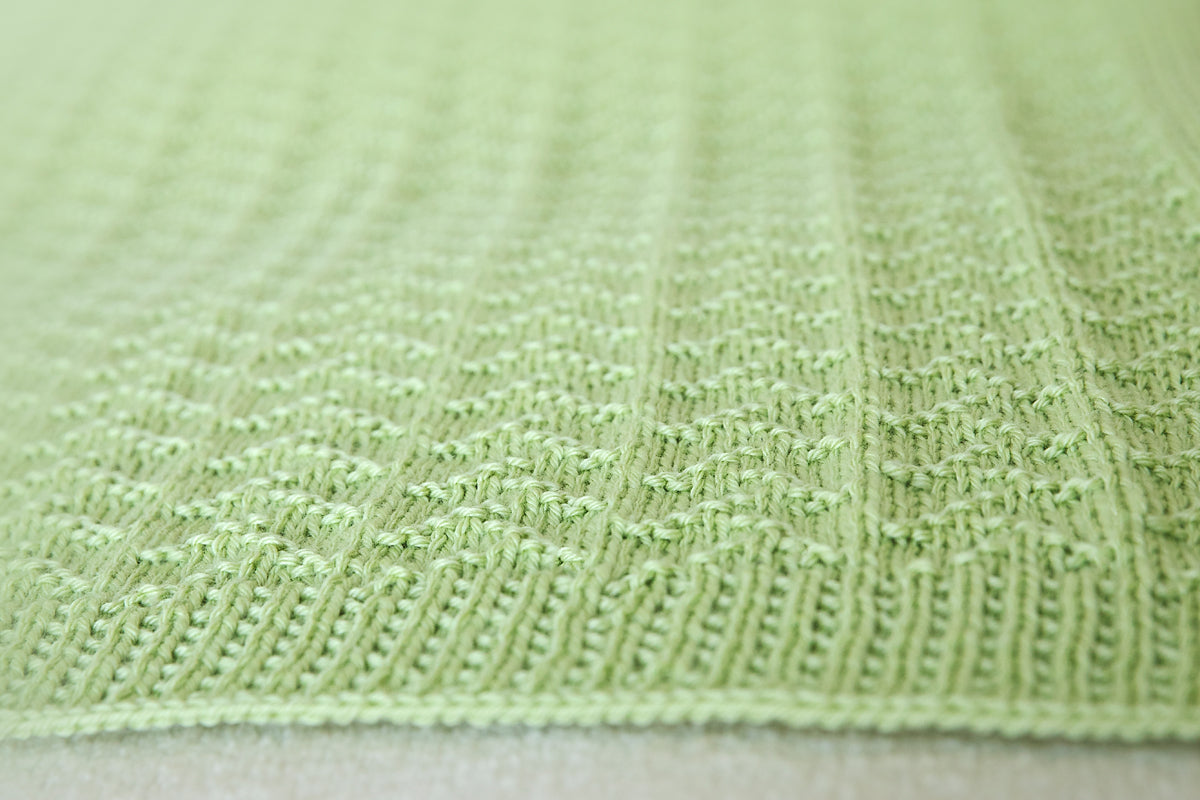 Ivy Baby Blanket Knitting Pattern