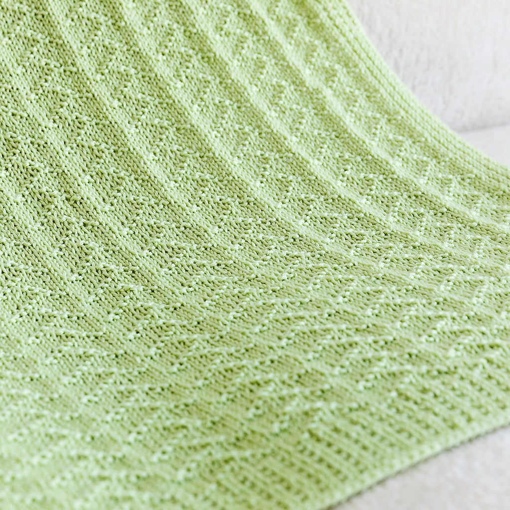 Ivy Baby Blanket Knitting Pattern