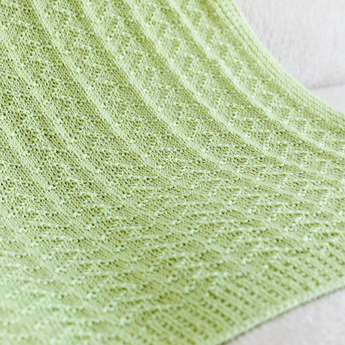 Ivy Baby Blanket Knitting Pattern