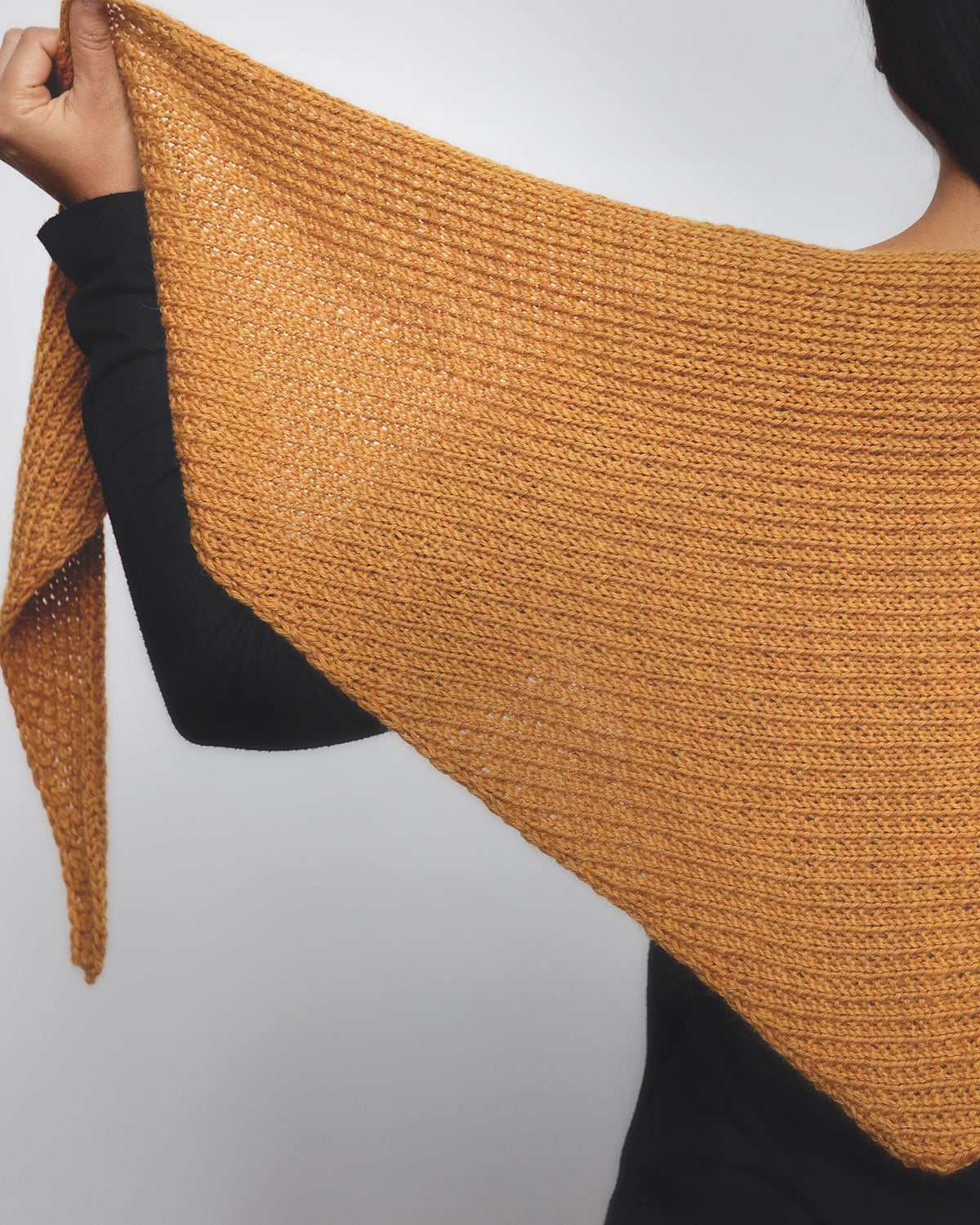 Essential Triangle Scarf Knitting Pattern