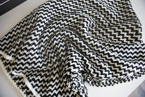 The Kensington Throw Blanket Knitting Pattern